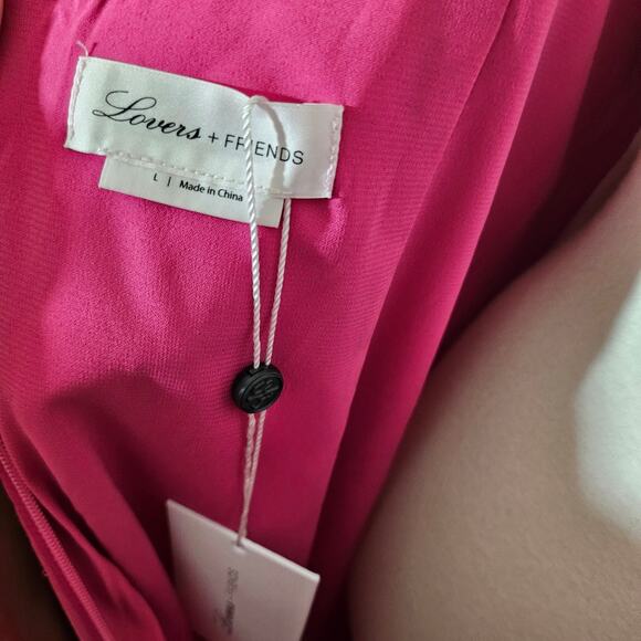 Lovers + Friends Bermuda Dress in Magenta Pink - Picture 10 of 12